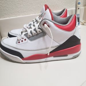 Nike air jordan 3 retro fire red